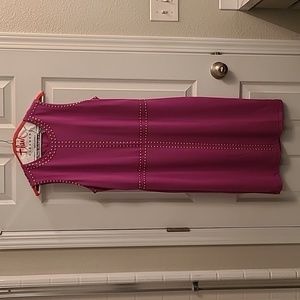 Carmen raspberry dress size 8